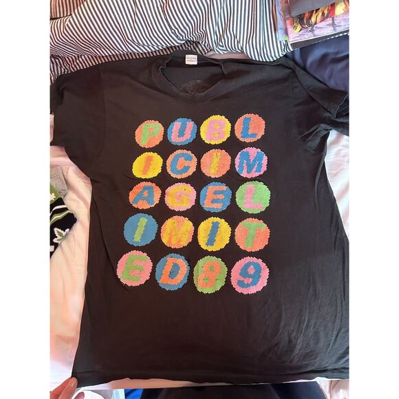 Public Image Ltd vintage 1989 tour shirt - authentic - Picture 1 of 6